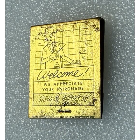 Vintage Matchbook Engleside Efficiency Motel LBI Beach Haven NJ Atlantic Ocean - Picture 5 of 15